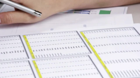Stock Video Paperwork With A Calculator Live Wallpaper - Free Live Wallpaper