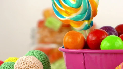Stock Video Party Candy Decorations Live Wallpaper - Free Live Wallpaper