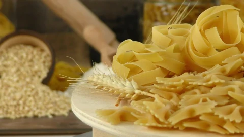 Stock Video Pasta And Wheat Concept Live Wallpaper - Free Live Wallpaper