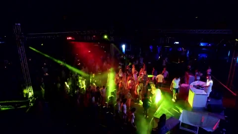 Stock Video People Dancing At The Nightclub Live Wallpaper - Free Live Wallpaper
