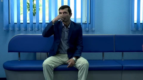 Stock Video People Sitting In A Hospital Waiting Room Live Wallpaper - Free Live Wallpaper