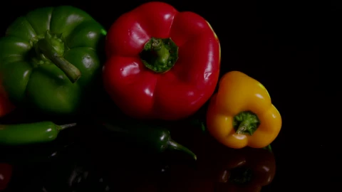 Stock Video Pepper Selection Live Wallpaper - Free Live Wallpaper