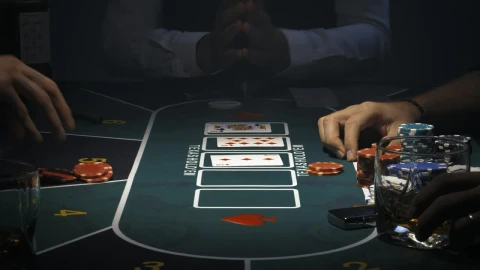 Stock Video Person Betting On A Poker Game Live Wallpaper - Free Live Wallpaper