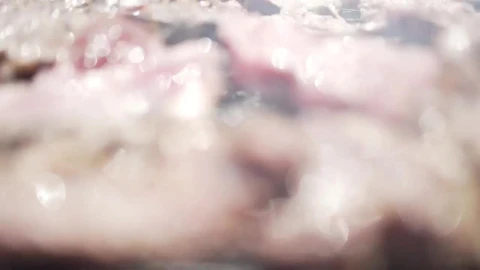 Stock Video Person Cooking Meat On A Grill Live Wallpaper - Free Live Wallpaper