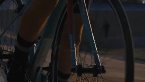 Stock Video Person On A Bicycle Starts To Ride On A Cycling Live Wallpaper - Free Live Wallpaper