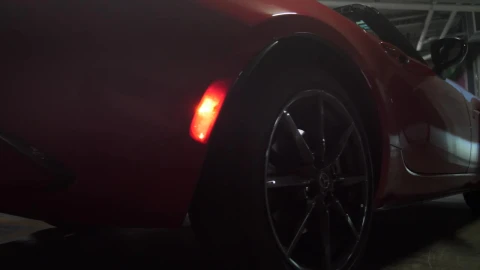 Video Stock Red Sports Car Side View Live Wallpaper Free - Free Live Wallpaper