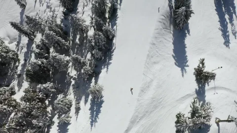 Video Stock Person Practicing Snowboarding Live Wallpaper Free - Free Live Wallpaper