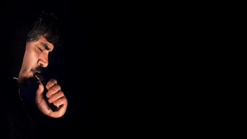 Video Stock Person Smoking An Electronic Cigarette In The Dark Live Wallpaper Free - Free Live Wallpaper