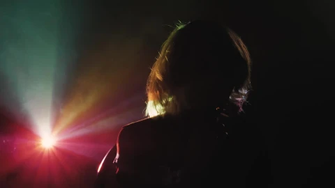 Video Stock Person Smoking In The Dark In Front Of A Light Live Wallpaper Free - Free Live Wallpaper