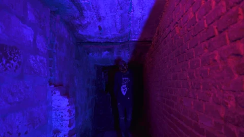 Video Stock Person Wearing Scary Mask Live Wallpaper Free - Free Live Wallpaper
