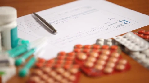 Video Stock Pharmacist Writes Prescription For Pills Closeup Live Wallpaper Free - Free Live Wallpaper