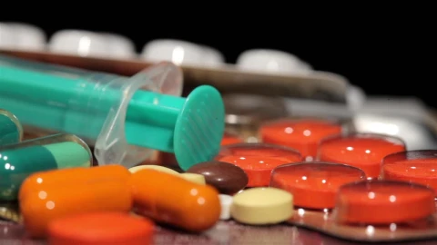 Video Stock Pharmacy Drugs And Pills In Closeup Live Wallpaper Free - Free Live Wallpaper