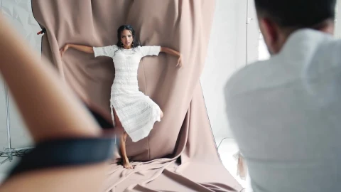 Video Stock Photographers Taking Photos Of A Fashion Model Live Wallpaper Free - Free Live Wallpaper