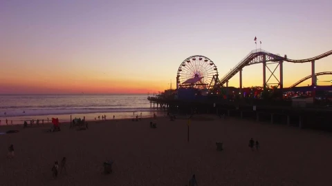 Video Stock Pier At Sunset Live Wallpaper Free - Free Live Wallpaper
