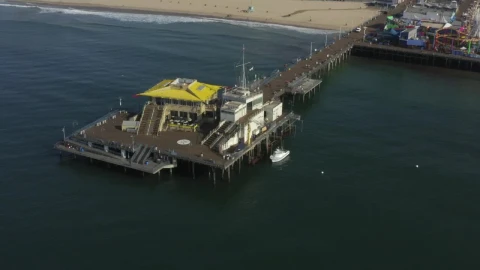 Video Stock Pier On The Seashore At La Beach Live Wallpaper Free - Free Live Wallpaper