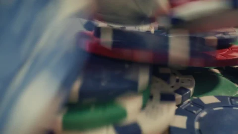 Video Stock Pile Of Chips And Dice On A Gaming Table Live Wallpaper Free - Free Live Wallpaper