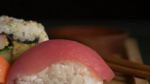 Video Stock Pink And Orange Sushi Live Wallpaper Free - Free Live Wallpaper