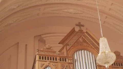 Video Stock Pipes Of An Organ High Up In A Church Live Wallpaper Free - Free Live Wallpaper