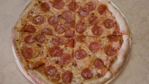 Video Stock Pizza While Someone Takes A Slice Live Wallpaper Free - Free Live Wallpaper