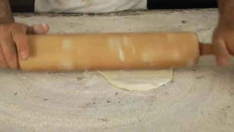 Video Stock Pizza Maker Preparing Dough Live Wallpaper Free - Free Live Wallpaper