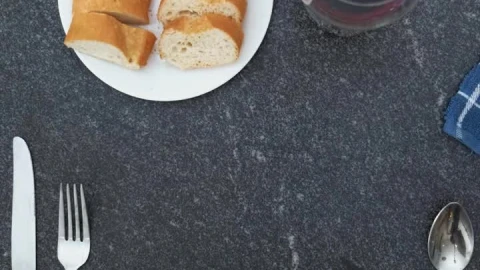 Video Stock Placing A Plate Of Spaghetti Bolognese On A Table Live Wallpaper Free - Free Live Wallpaper