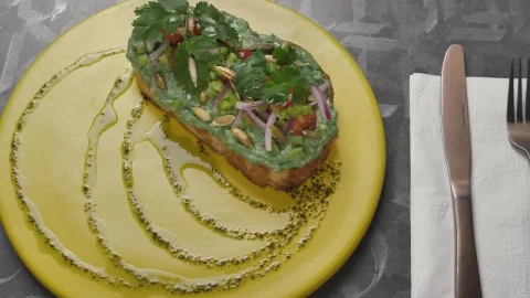Video Stock Plate With Vegan Food Live Wallpaper Free - Free Live Wallpaper