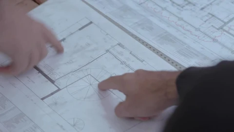 Video Stock Pointing To Blueprints Live Wallpaper Free - Free Live Wallpaper