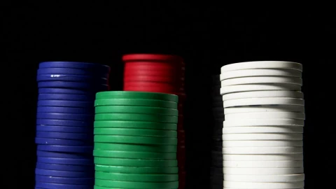 Video Stock Poker Chips Stacked On A Table Live Wallpaper Free - Free Live Wallpaper