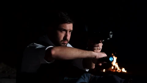 Video Stock Police Officer Checking A Crime Scene Live Wallpaper Free - Free Live Wallpaper