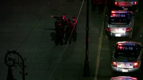 Video Stock Policemen Gathered On The Street Live Wallpaper Free - Free Live Wallpaper