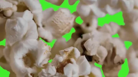 Video Stock Popcorn Moving On A Green Background Live Wallpaper Free - Free Live Wallpaper