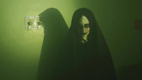 Video Stock Portrait Of A Nun On Halloween Live Wallpaper Free - Free Live Wallpaper