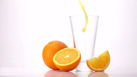 Video Stock Pouring Orange Juice Into A Glass Live Wallpaper Free - Free Live Wallpaper