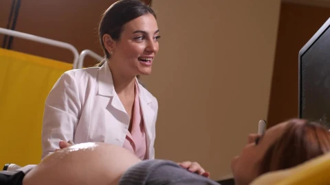 Video Stock Pregnant Patient At An Ultrasound Session Live Wallpaper Free - Free Live Wallpaper