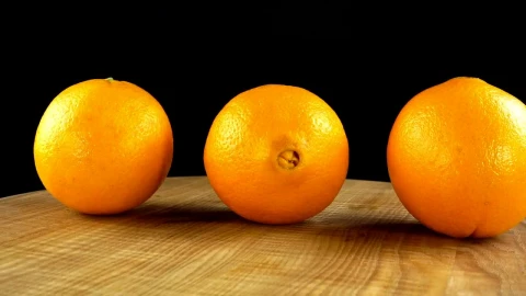 Video Stock Presentation Of Oranges Rotating On A Table Live Wallpaper Free - Free Live Wallpaper