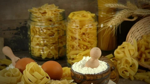 Video Stock Presentation Of Pasta And Ingredients Live Wallpaper Free - Free Live Wallpaper