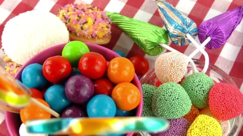Video Stock Presentation Of Sweets And Chewing Gums Live Wallpaper Free - Free Live Wallpaper