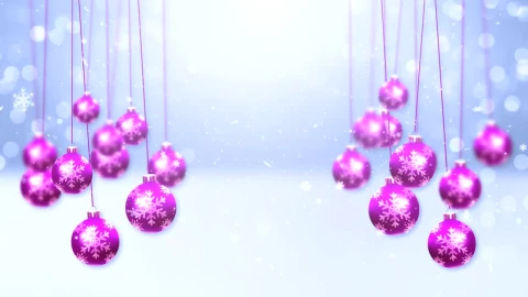 Video Stock Purple Spheres In The Snow Live Wallpaper Free - Free Live Wallpaper