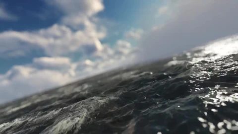 Video Stock Quick Trip Over The Sea Generated By Cgi Live Wallpaper Free - Free Live Wallpaper