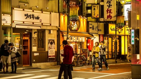Video Stock Quiet Tokyo Street At Night Live Wallpaper Free - Free Live Wallpaper