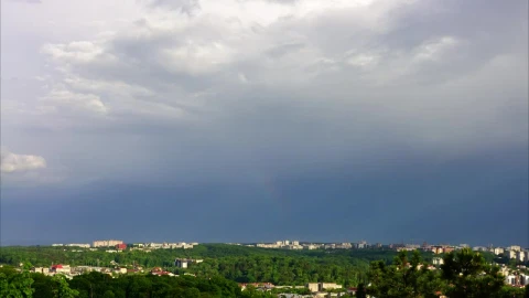 Video Stock Rain Falling In The Distance Live Wallpaper Free - Free Live Wallpaper