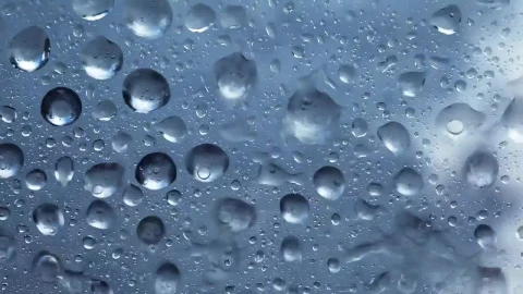 Video Stock Rain Water Droplets Moving On The Glass Live Wallpaper Free - Free Live Wallpaper