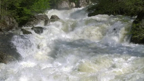 Video Stock Rapids Of The River In Slow Motion Live Wallpaper Free - Free Live Wallpaper
