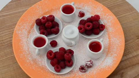 Video Stock Raspberries And Sugar Live Wallpaper Free - Free Live Wallpaper