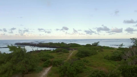 Video Stock Reaching The Edge Of Mauritius Island Live Wallpaper Free - Free Live Wallpaper