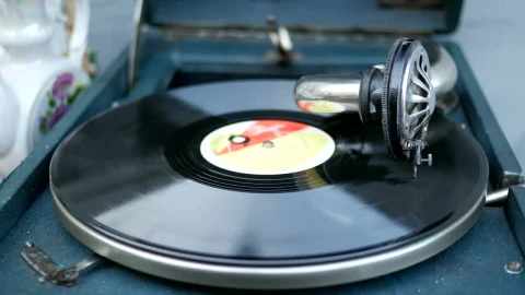 Video Stock Record Spinning On An Old Turntable Live Wallpaper Free - Free Live Wallpaper