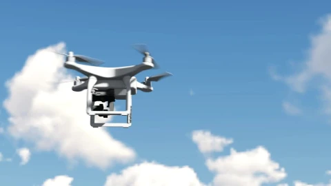 Video Stock Recording Drone Flying In A Sunny Day Live Wallpaper Free - Free Live Wallpaper