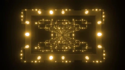 Video Stock Rectangular Frames With Orange Light Spots Live Wallpaper Free - Free Live Wallpaper
