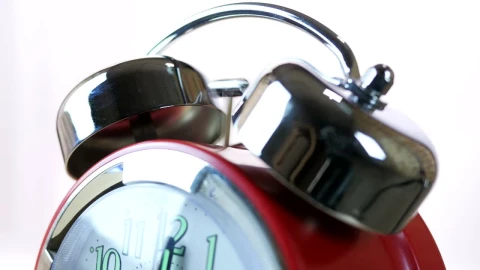 Video Stock Red Alarm Clock Close Up Live Wallpaper Free - Free Live Wallpaper