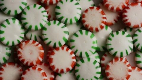 Video Stock Red And Green Spearmints Close Up Live Wallpaper Free - Free Live Wallpaper
